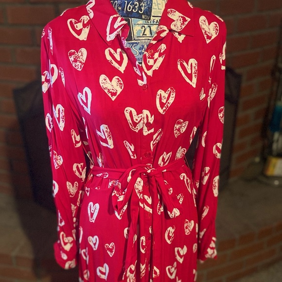 Hearts maxi dress ❤️ - Picture 1 of 12